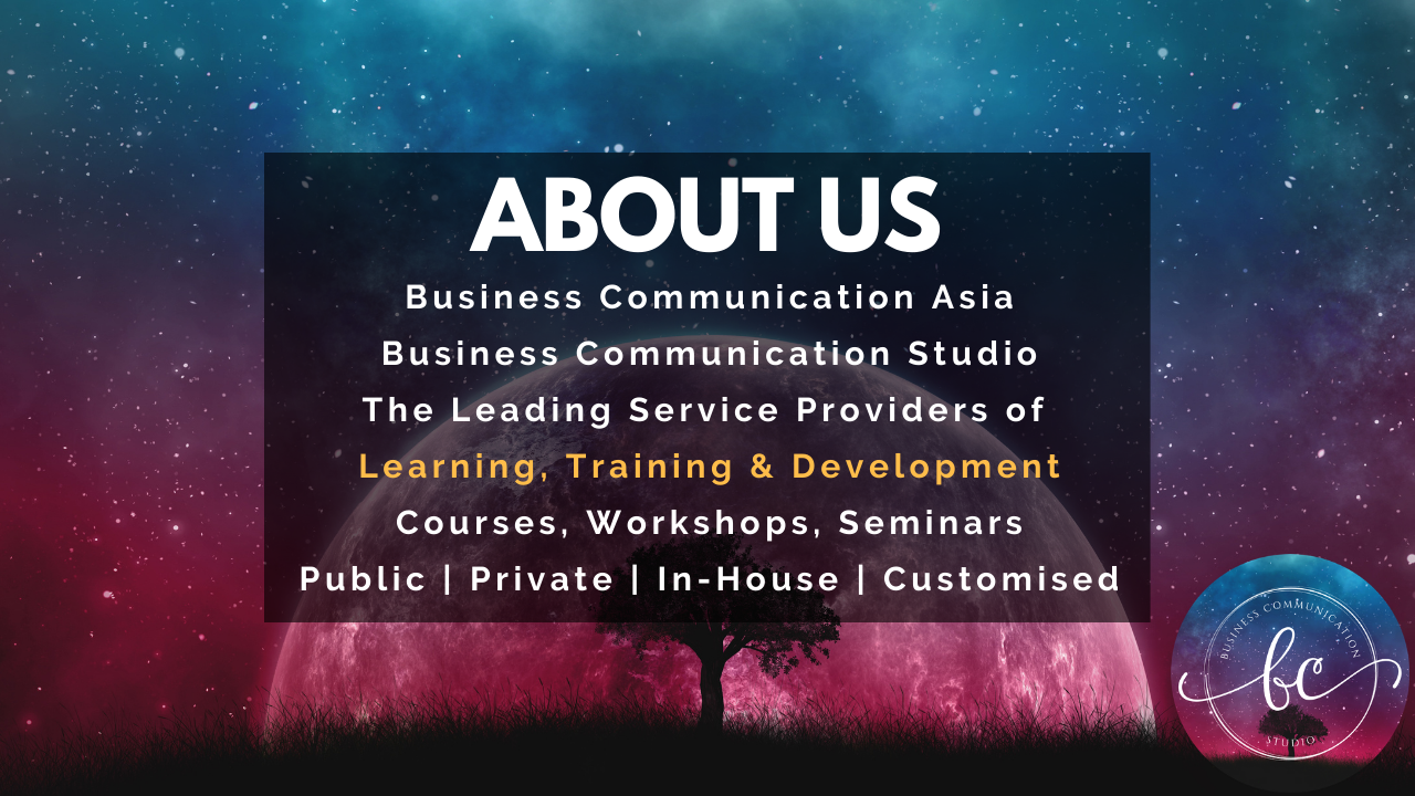 New About Us Banner – Business Communication Asia and Business Communication Studio