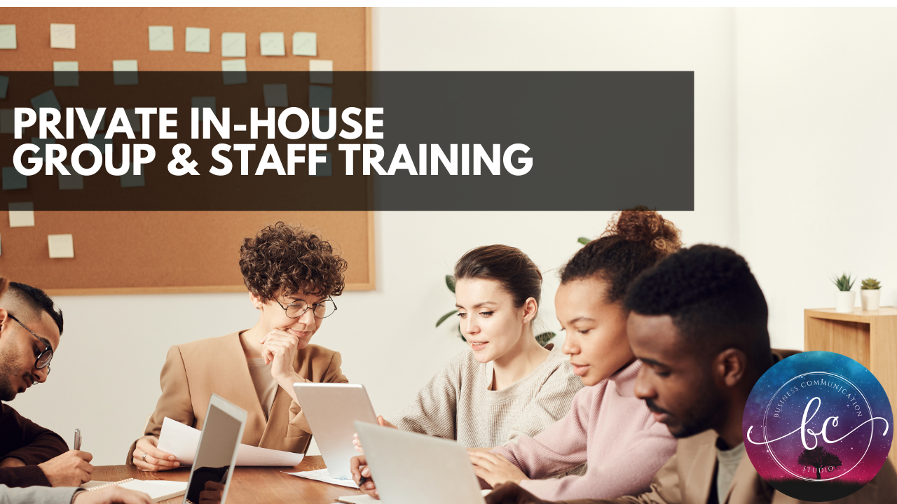 New Event Banner – Private In-House Group and Staff Training